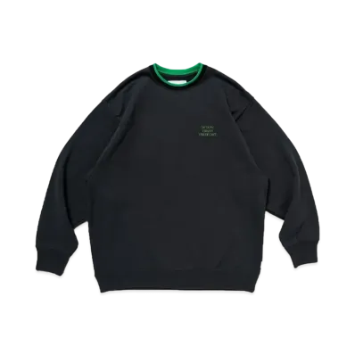 WTAPS AII 05 / Sweater / Cotton. FortleSS "Black"