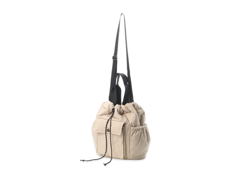 Yohji Yamamoto Y's PY MEMORY WEATHER INSULATED PURSE STYLE BAG "Beige"