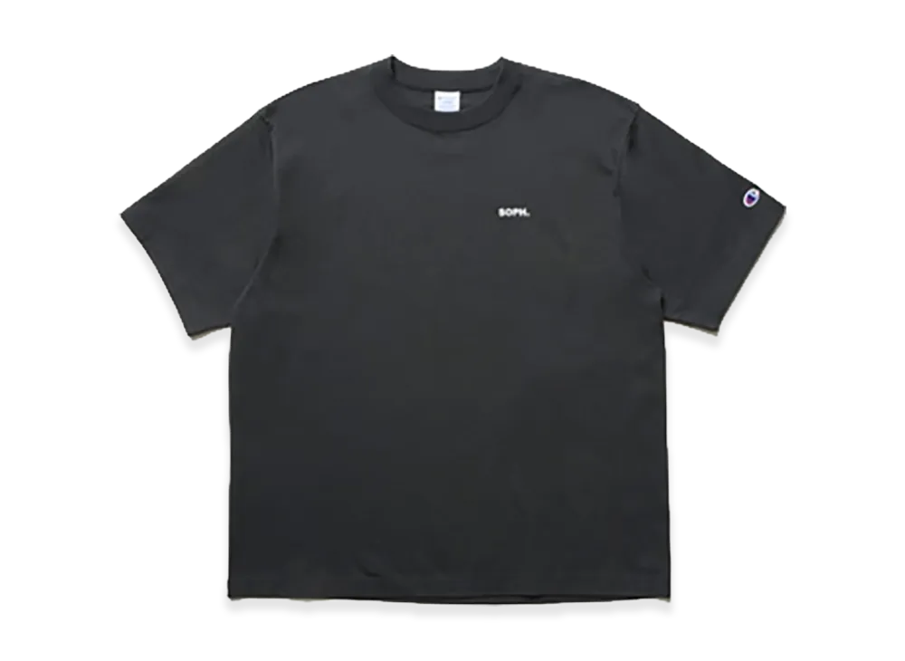 Champion x SOPH. Basic Tee "Black"