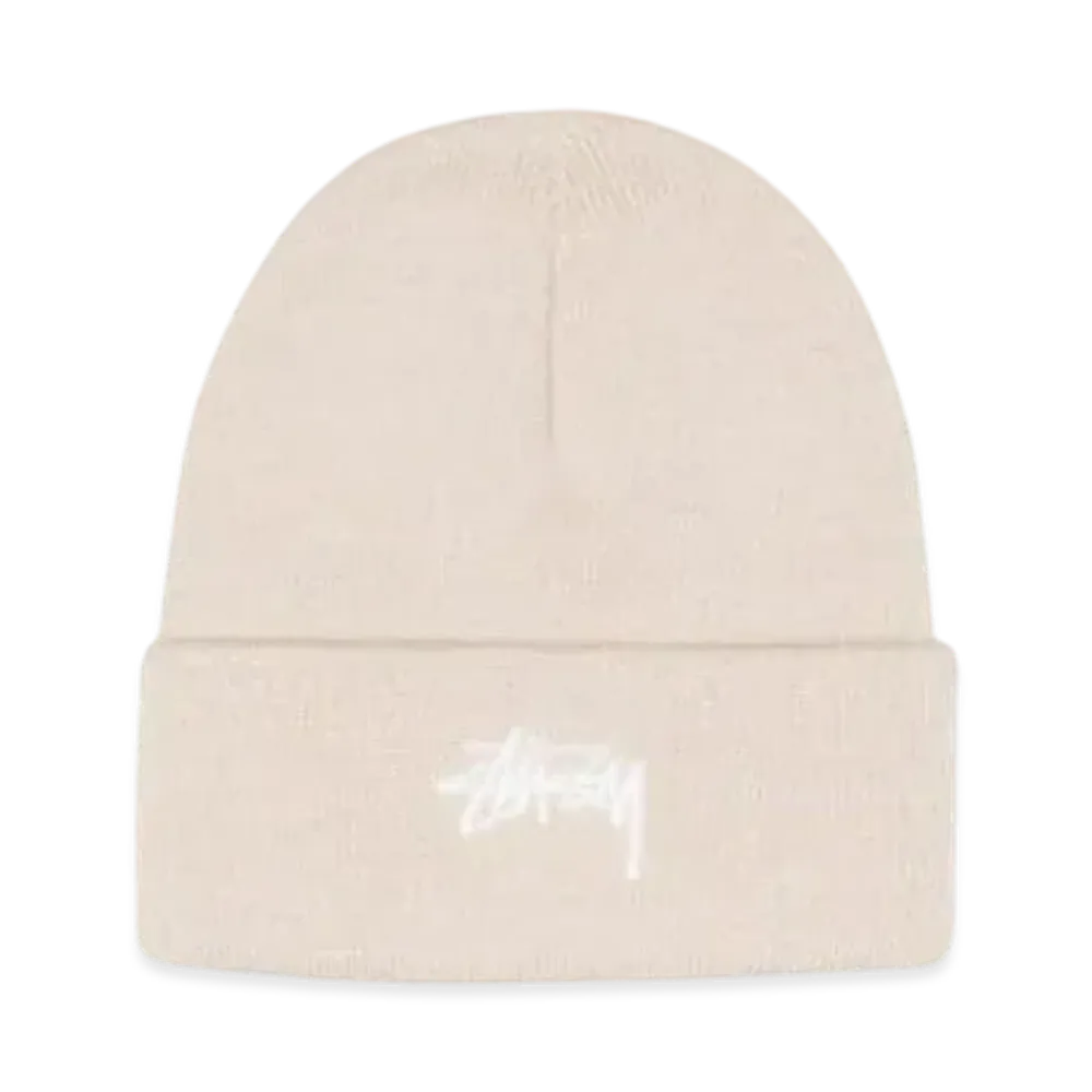 Stussy Stock Cuff Beanie "Stone"