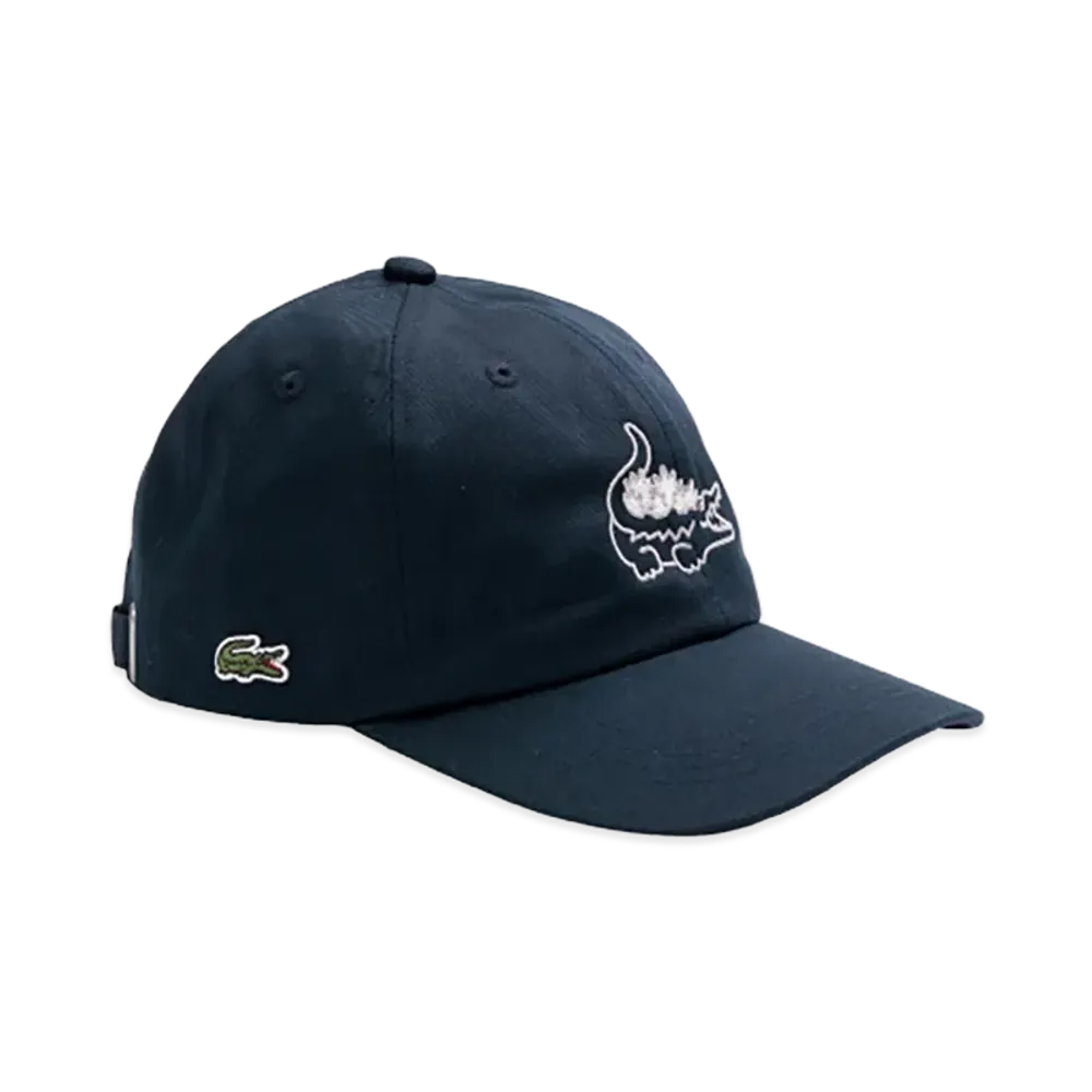 LACOSTE x Godzilla 2.0 Cap "Navy"