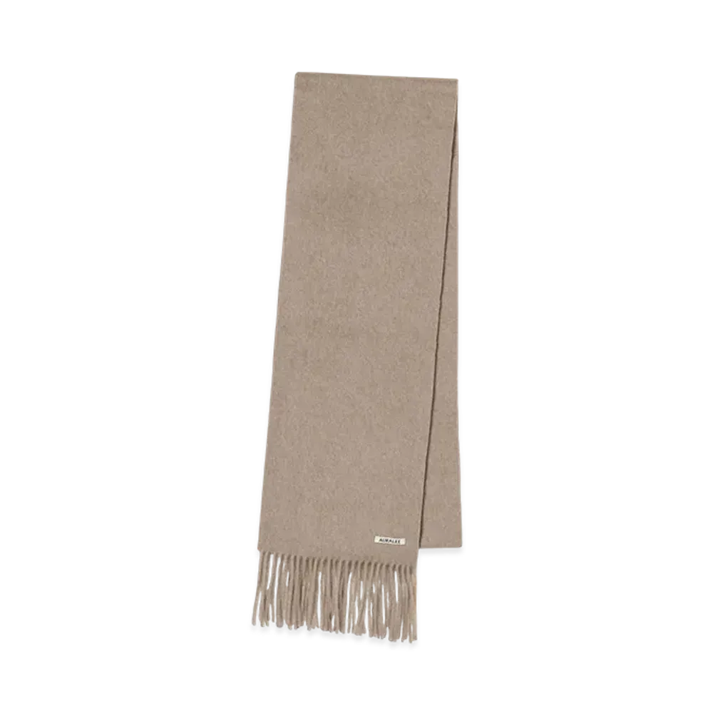 AURALEE Baby Cashmere Long Stole "Natural Brown"