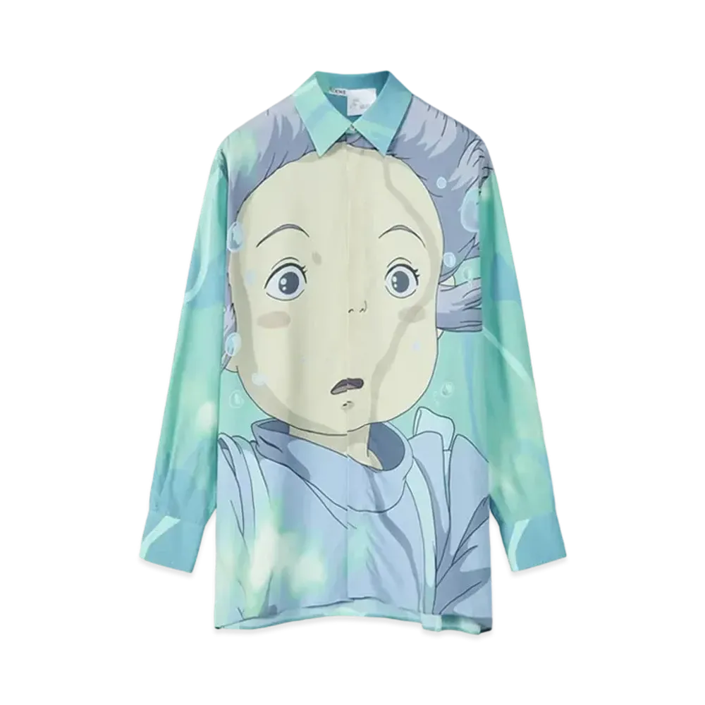 LOEWE x Spirited Away Chihiro Shirt In Cotton "Multicolor"