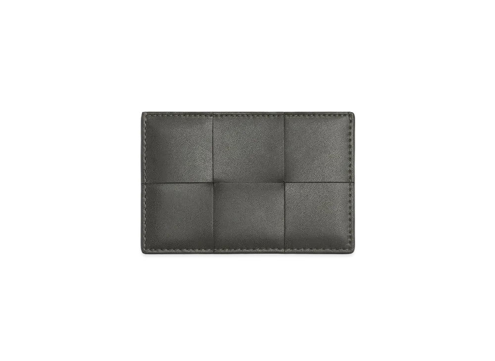 Bottega Veneta Credit Card Holder "Light Graphite"