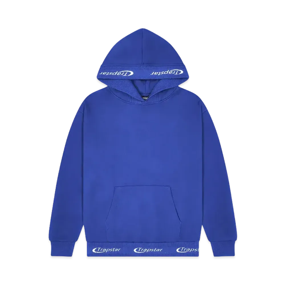 TRAPSTAR Hyperdrive Rib Hoodie "Dazzling Blue"