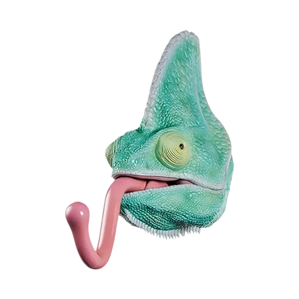 BANDAI "Ichiban Kuji" -Reptiles & Amphibians ~Tiny Friends~- D Prize Reptiles Head Magnet Chameleon