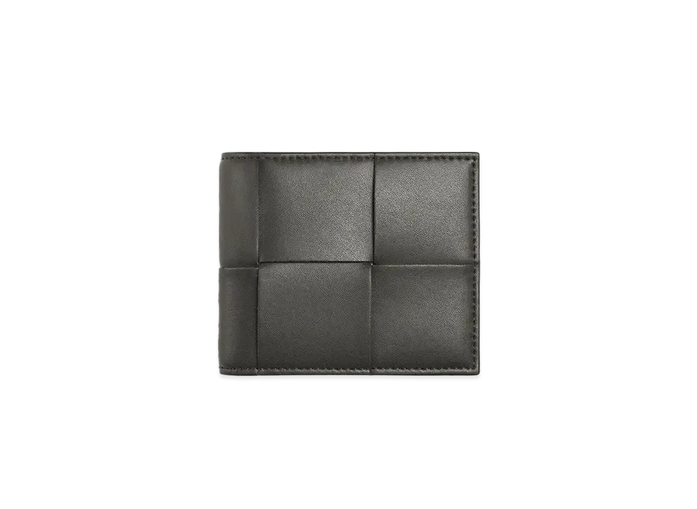 Bottega Veneta Bifold Wallet With Coin Purse "Light Graphite"
