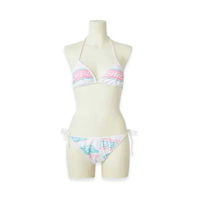 HYSTERIC GLAMOUR Women's Stephan Pattern Bikini "Other White"