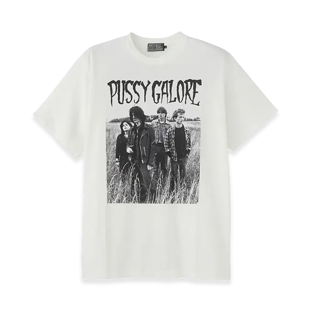 HYSTERIC GLAMOUR x Jon Spencer Pussy Galore T-Shirt "White"