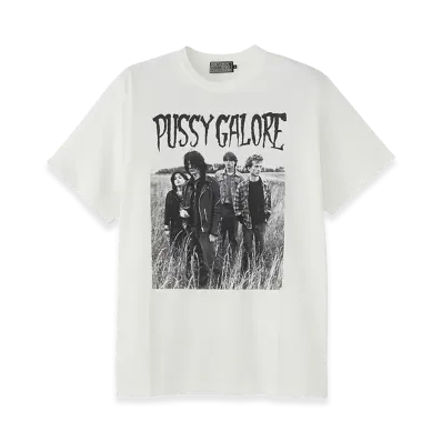 HYSTERIC GLAMOUR x Jon Spencer Pussy Galore T-Shirt "White"
