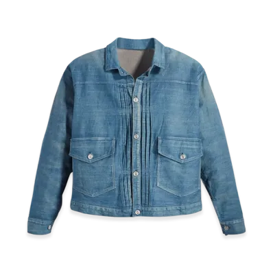 Levi's Vintage Clothing 1879 Pleated Blouse Jacket "Blue"