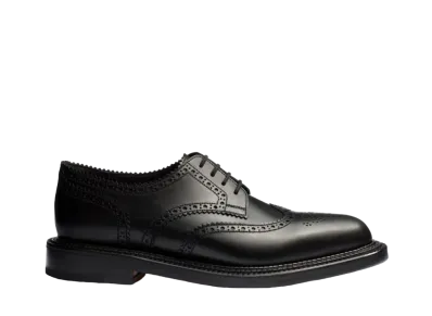 J.M.Weston Women's Rosalie Derby #112 D Box Calf "Black"12G11011129J Triple Sole