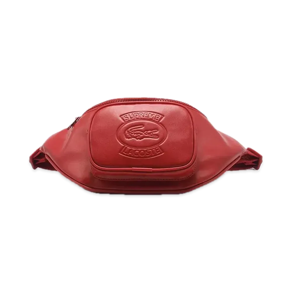 Supreme x LACOSTE Waist Bag "Red"