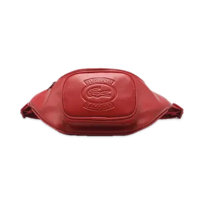 Supreme x LACOSTE Waist Bag "Red"