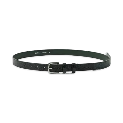 Paul Smith Grained Leather Punterbelt "DarkGreen"