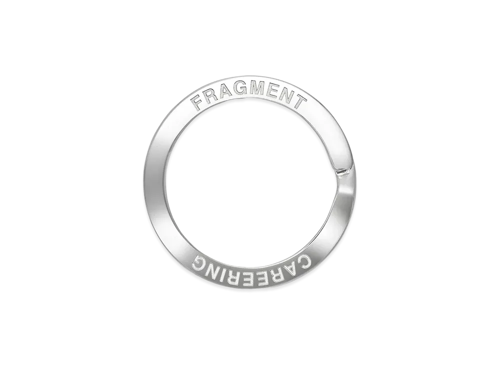 CAREERING x Hiroshi Fujiwara Key Ring (S) "Silver"