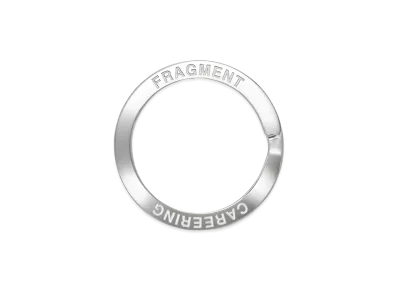 CAREERING x Hiroshi Fujiwara Key Ring (S) "Silver"