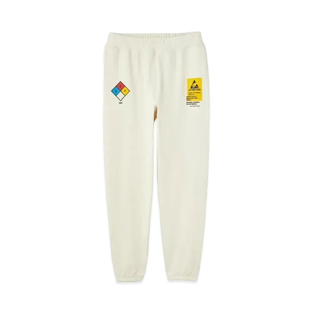 BlackEyePatch x H&M HOT COLLECTION JOGGER PANTS "Ivory"