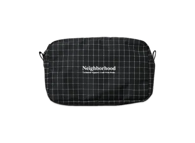 NEIGHBORHOOD Reflective Pouch "Black"
