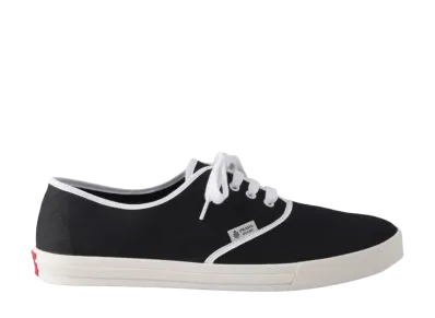 PRADA Cotton Drill Sneakers "Black"