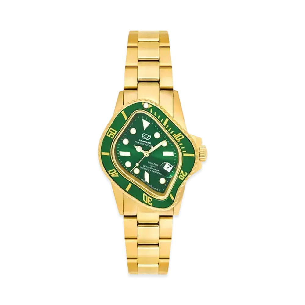 LAARVEE "Gold/Green" LAARVEE PEA001