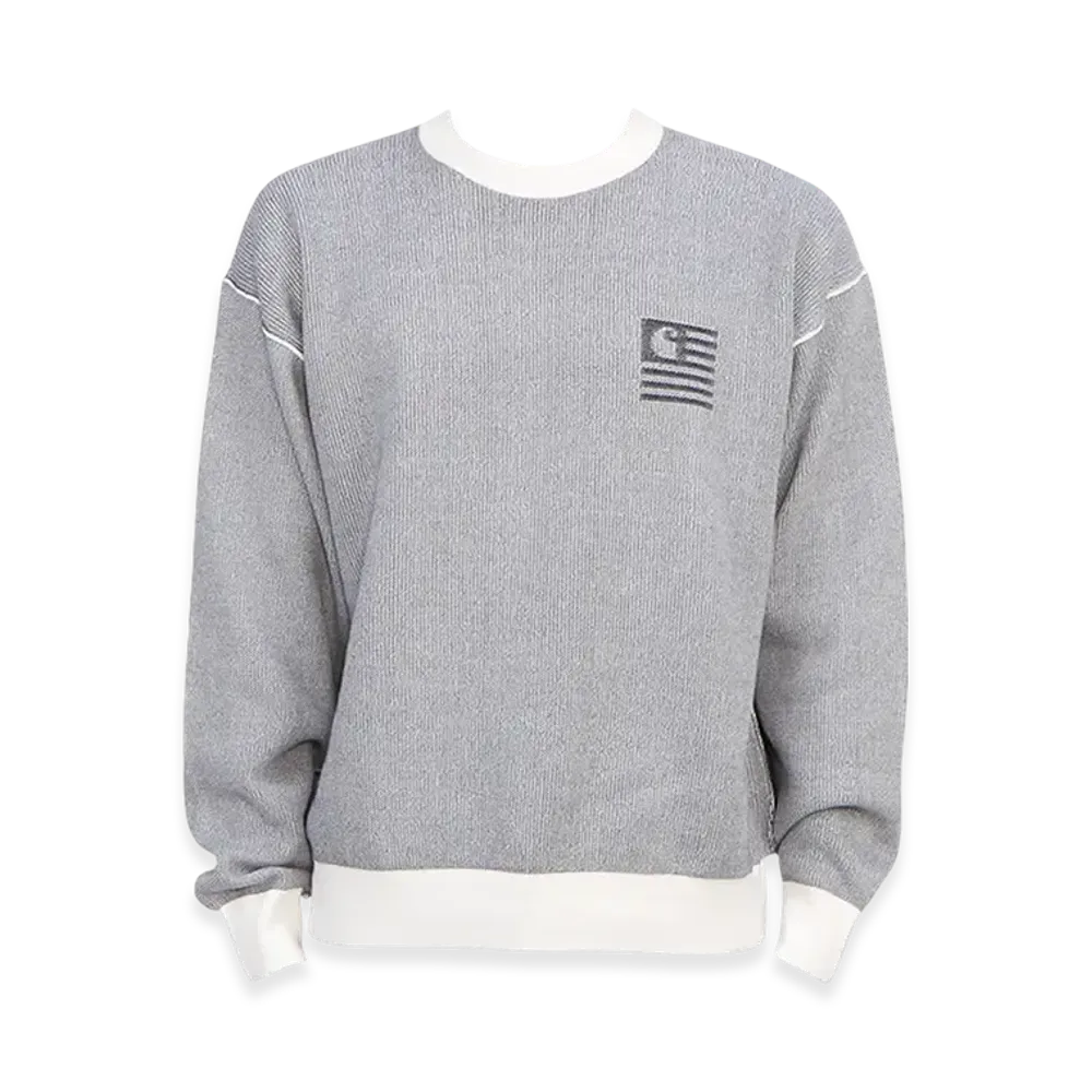Carhartt WIP Coast State Knit Sweater "Grey"