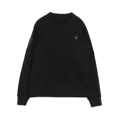 sacai x Gonz Patch Long Sleeve T-Shirt "Black"
