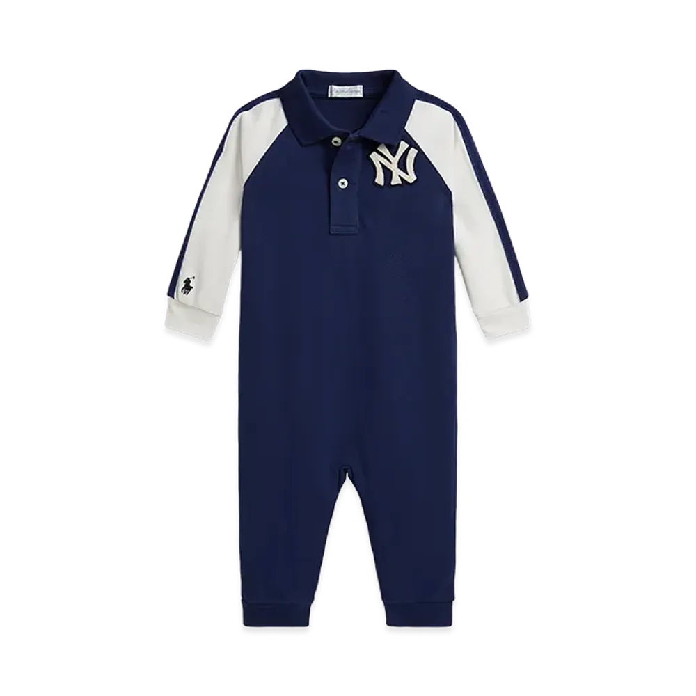 Polo Ralph Lauren x MLB Yankees Polo Coverall "Dark Cobalt/Deckwash White"