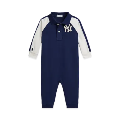 Polo Ralph Lauren x MLB Yankees Polo Coverall "Dark Cobalt/Deckwash White"