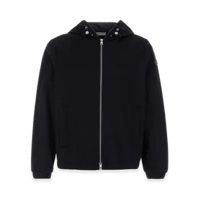 MONCLER Cotton Blend Sweatshirt "Midnight Blue"
