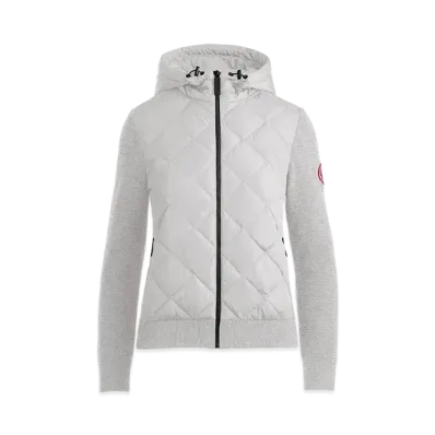 CANADA GOOSE HyBridge Quilted Knit Hoody "Mist Grey"