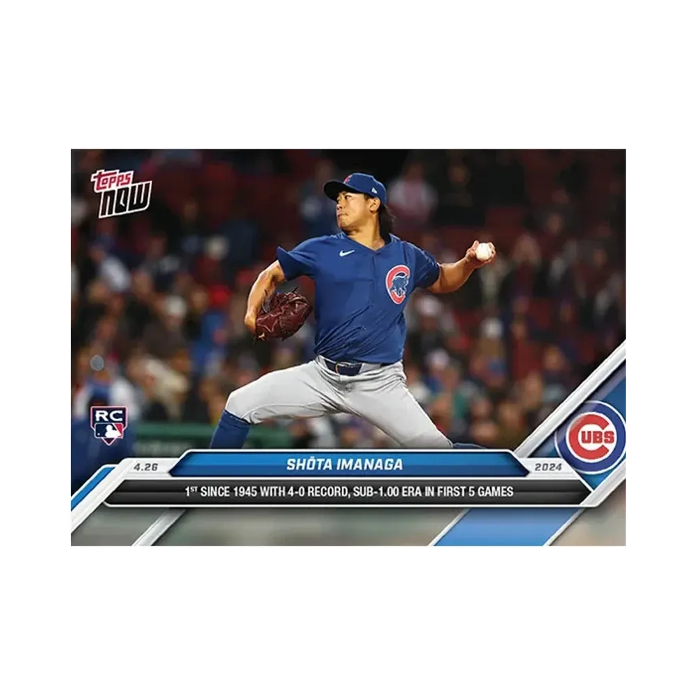 今永昇太 [121](2024 MLB トップスナウカード)
