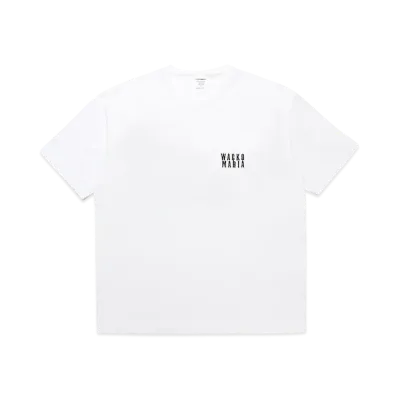 WACKO MARIA Washed Heavy Weight T-Shirt "White"