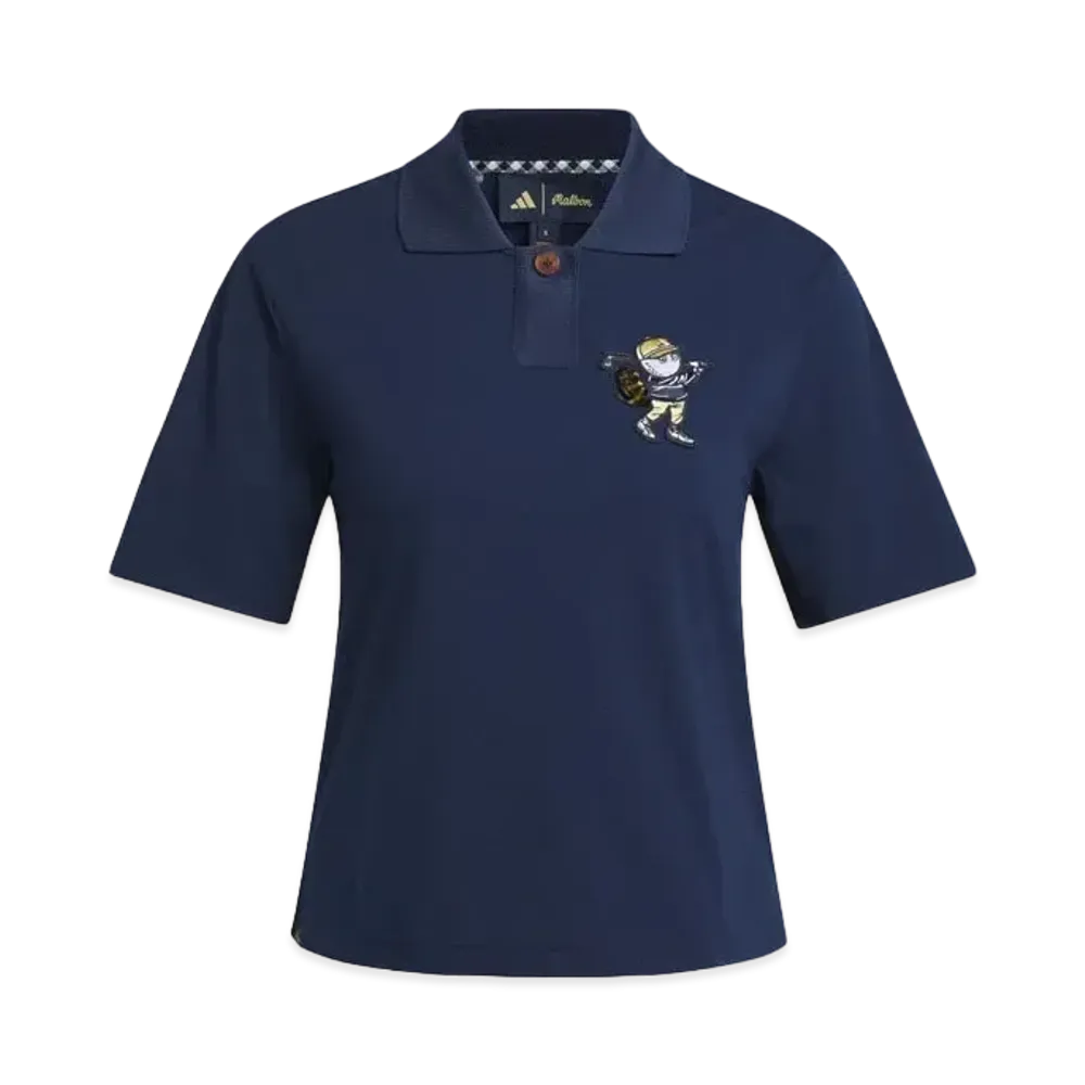 adidas x Malbon Golf Women's One Point Polo "College Navy"