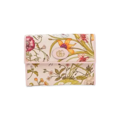 GUCCI Flora GG Marmont Document Case Japan Exclusive "Pink"