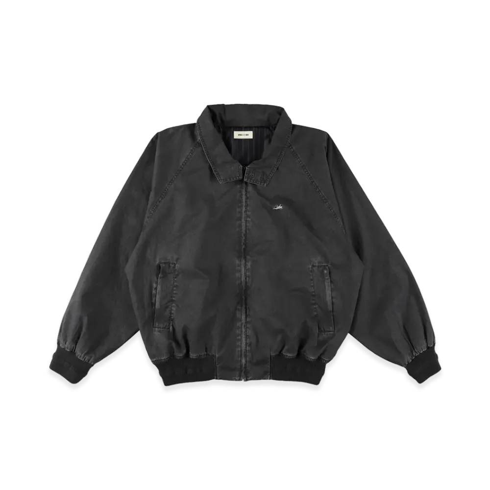 WIND AND SEA Garment Dyed Blouson "Black"