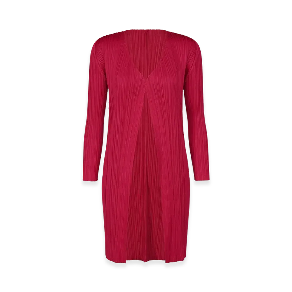 PLEATS PLEASE ISSEY MIYAKE New Colorful Basics 4 "Carmine"