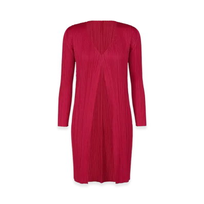 PLEATS PLEASE ISSEY MIYAKE New Colorful Basics 4 "Carmine"