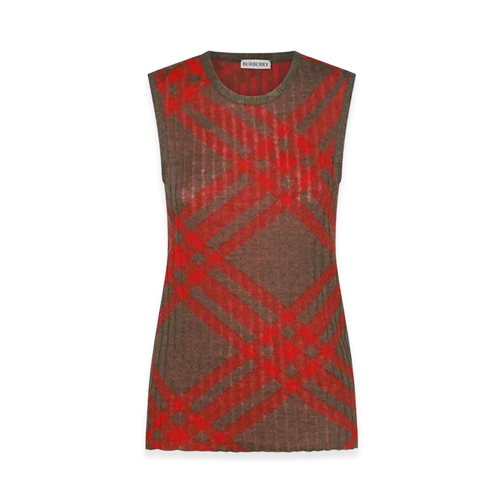 Burberry Women's And Top "Checked"