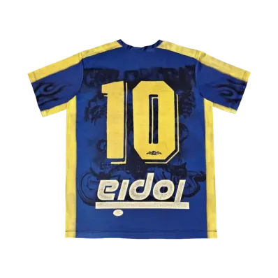 Travis Scott Colombia Soccer Jersey "Blue Yellow"