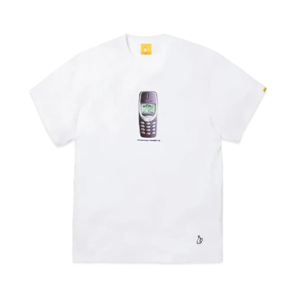 FR2 Rabbits Phone T-shirt "White"