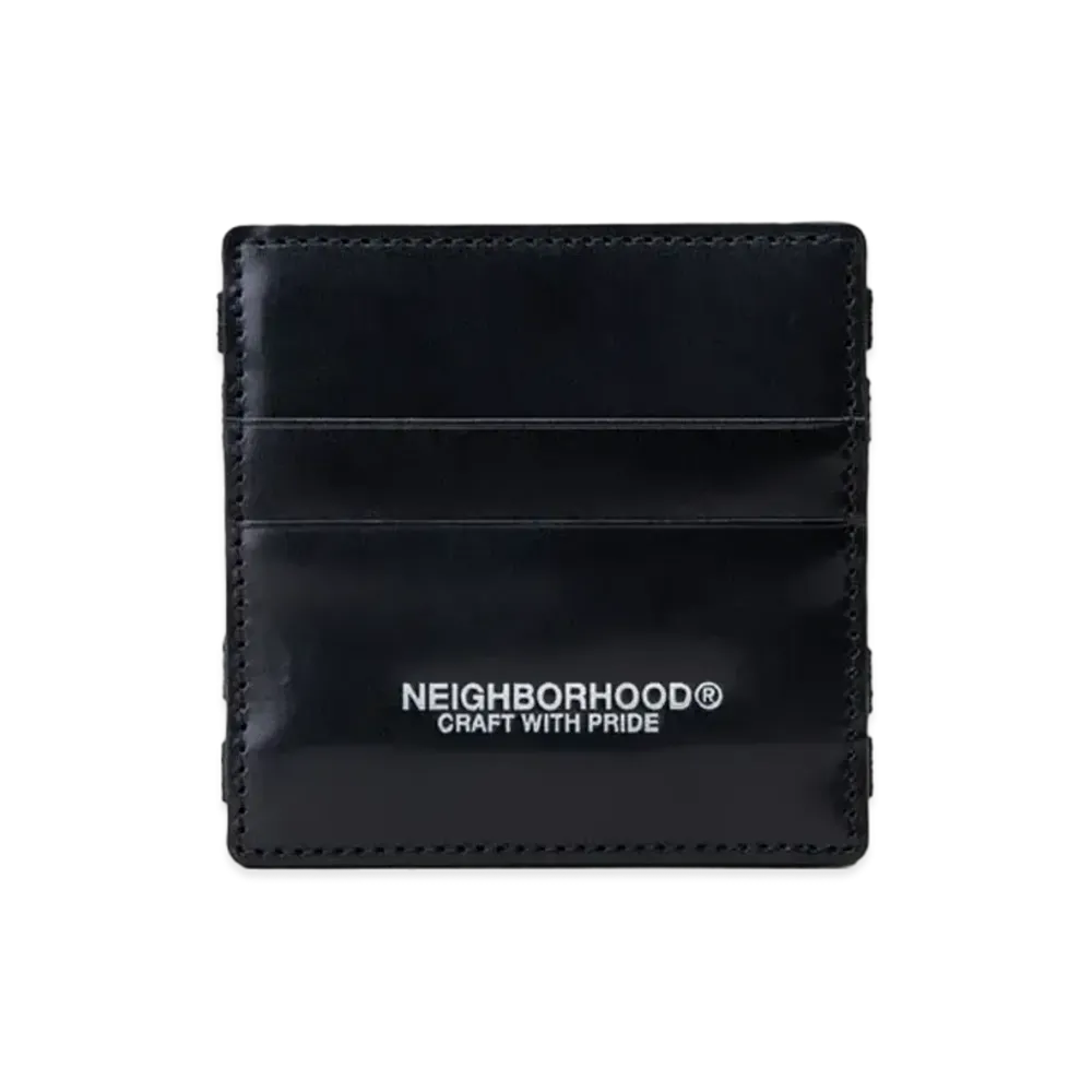 NEIGHBORHOOD Leather Cardcase "Black"