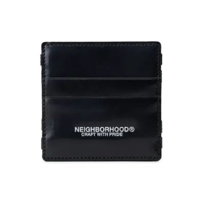 NEIGHBORHOOD Leather Cardcase "Black"