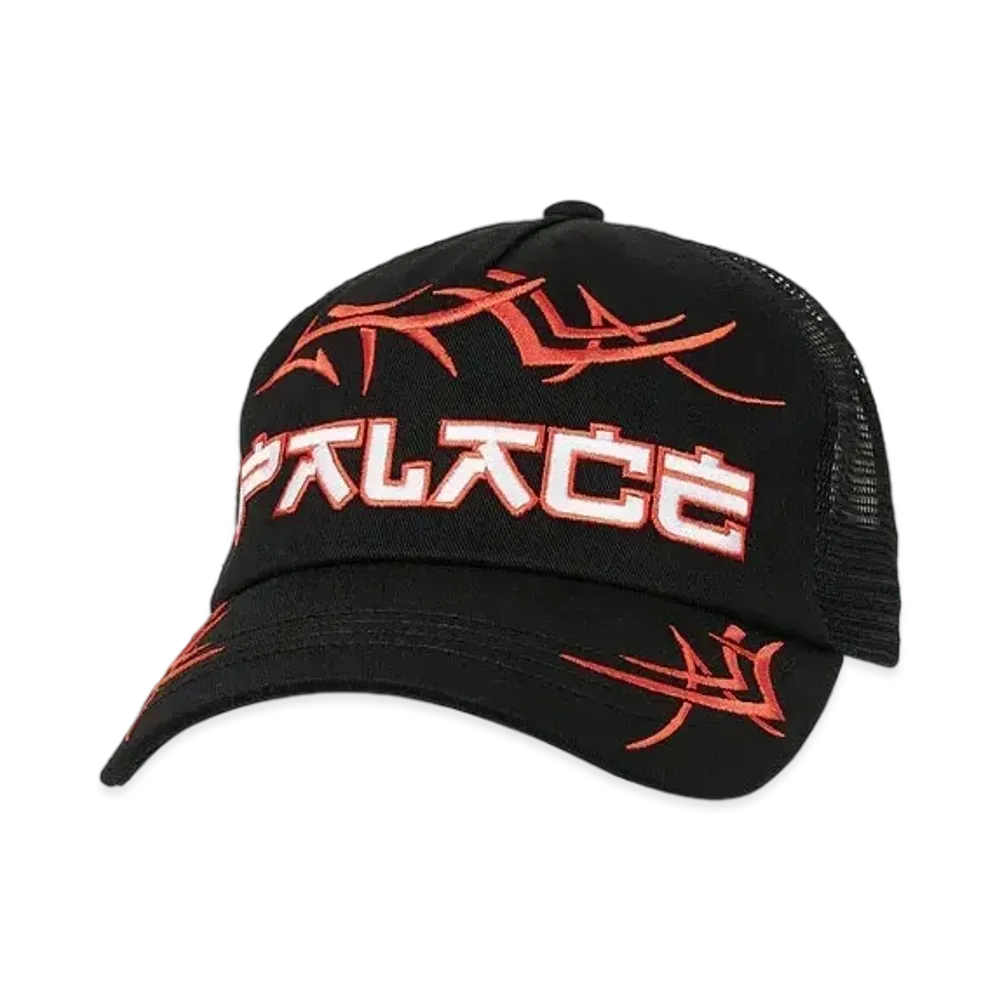PALACE Tribal Trucker Hat "Black"