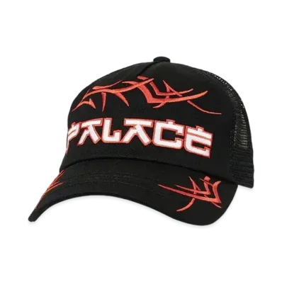 PALACE Tribal Trucker Hat "Black"