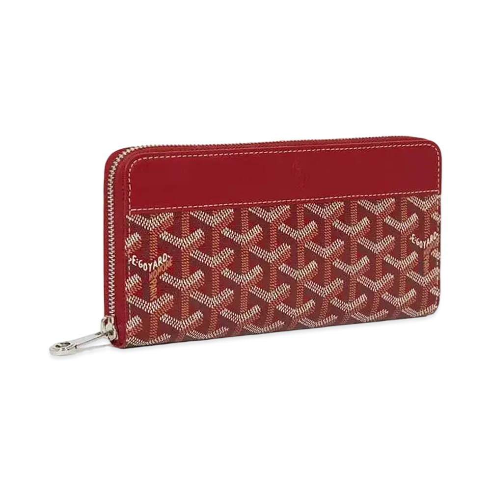 Goyard Matignon GM Wallet "Red"