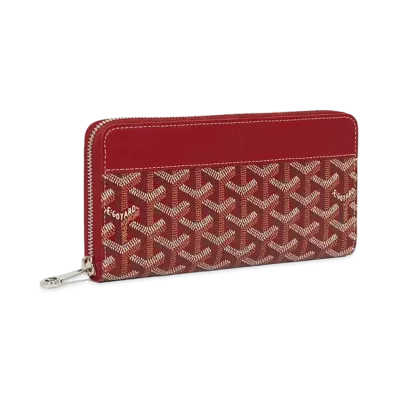 Goyard Matignon GM Wallet "Red"