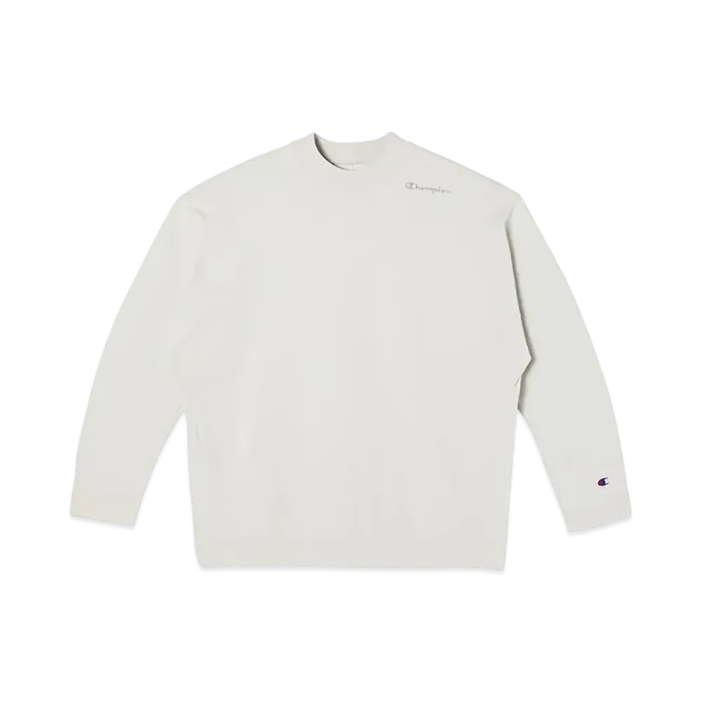 Champion x N.HOOLYWOOD Long Sleeve T-Shirt "Light Gray"