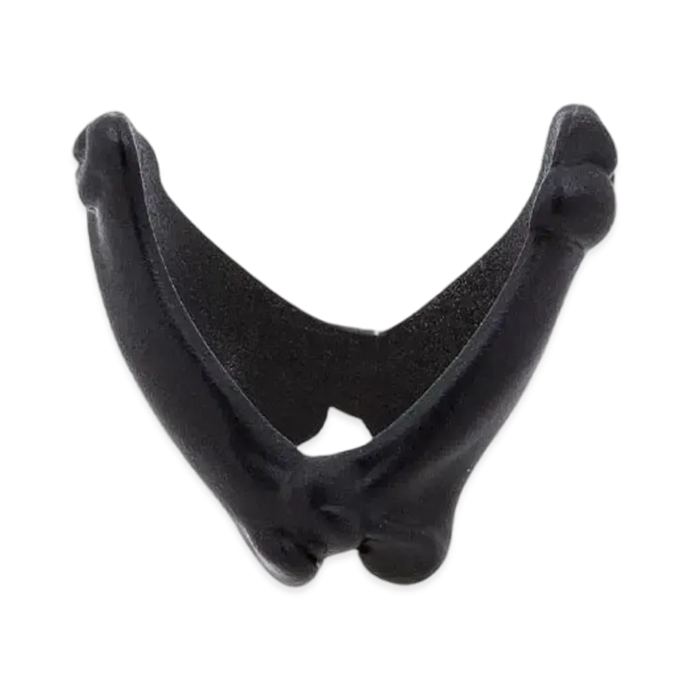 TAKAHIROMIYASHITATheSoloist. bone shaped victory ring. "black"