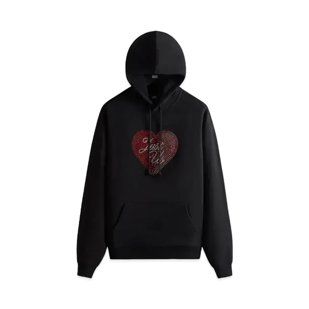 Kith Just Us Hoodie with Swarovski Crystals "Black"